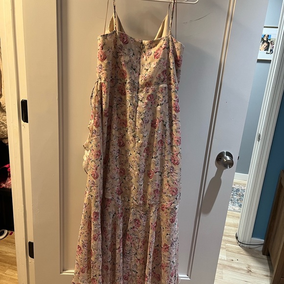 Floral Ruffle Maxi Dress - Picture 5 of 6